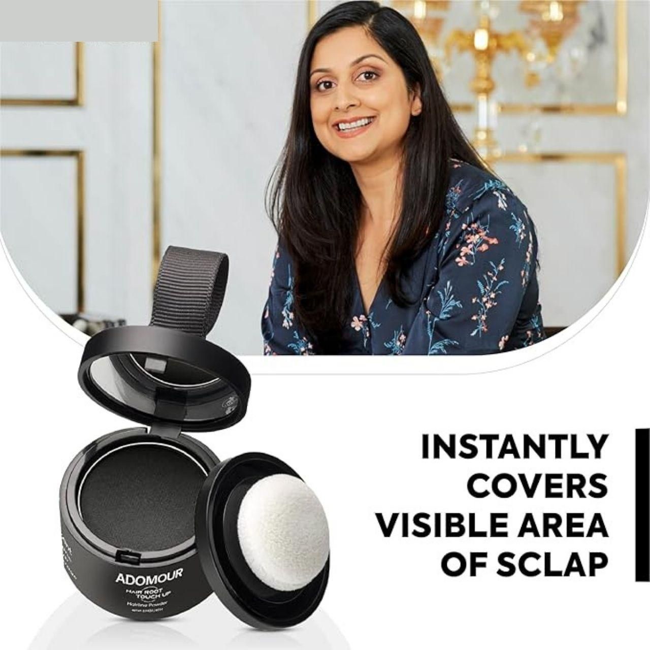 Hair Touch Up Powder - Black Colour