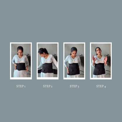 3-in-1 Post Pregnancy Belt for New Moms | Soft, Breathable & Skin-Friendly | 1 Year Warranty